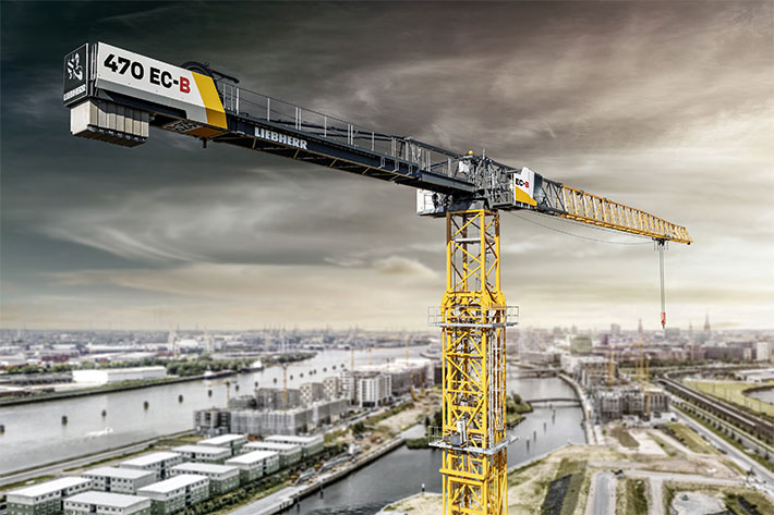 Башенный кран без оголовка Liebherr: 470 EC-B