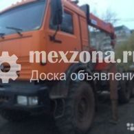КАМАЗ г/п 20т/ L12м/ стрела 7т