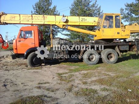УЛЬЯНОВЕЦ 16 - 25 тонн , Маз Камаз