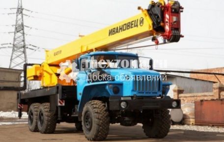 Ивановец 25 тонн 31 метр стрела Вездеход