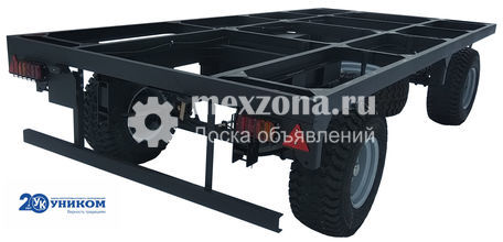 ... собственного производства Прицепы двухосные серийные