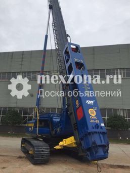 - Сваебойная установка под 14 метровую сваю