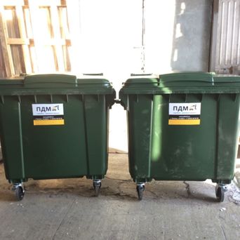 ... Евроконтейнер пластиковый 1100 л.