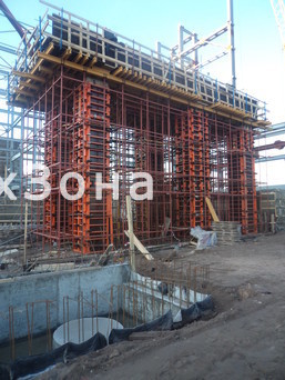 Опалубка стеновая для монолитных работ