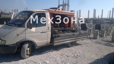 ЗИФ услуги аренда компрессора 8куб\мин 8 атм на газеле