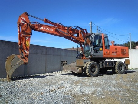 HITACHI ZX210W