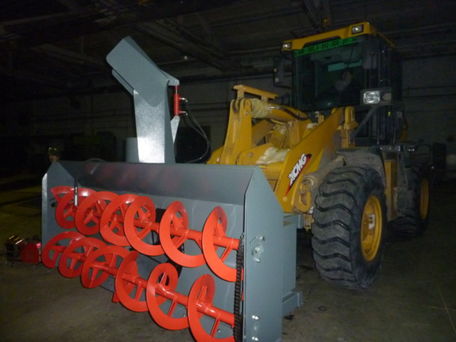 ЗНО Двухшнековый роторный снегоочиститель