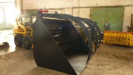 ЗНО Ковш с прижимом для легких материалов