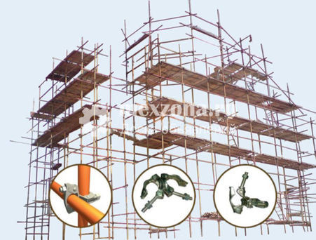 Строительные леса хомутовые