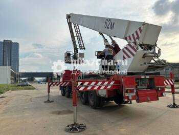 - Автовышка SISU 62 метра