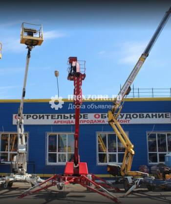 - Прицепной телескопический подъемник  (17-18 метров)
