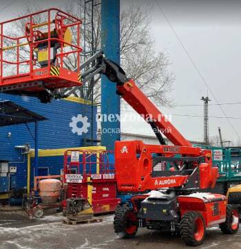 - Коленчатый подъемник