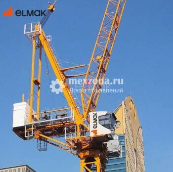 - Eml5028-8 Свободная высота 46.1m Башенный кран с верхним подъемом и лофтом