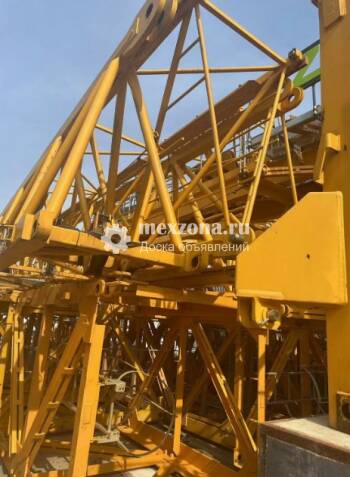 ZOOMLION Зумлион используемый плоскоголовый башенный кран 16 Тонн