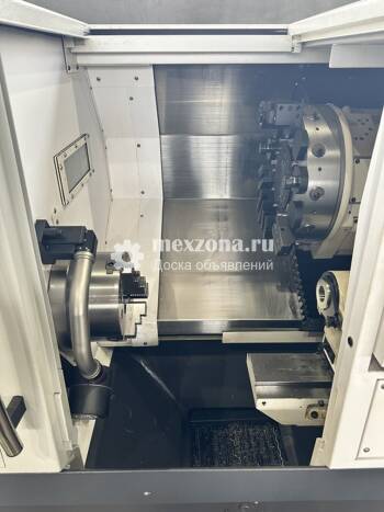 - Токарный обрабатывающий центр модели GENOS L300-М с системой ЧПУ OSP-P300L-R (OSP Suite)