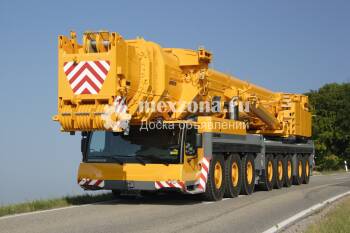 LIEBHERR LTM 1500-8.1 грузоподъемностью 500 тонн